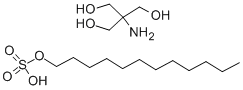 结构式 CAS# 50996-85-5, (2-羟基-1,1-二(羟基甲基)乙基)铵硫酸癸酯盐
