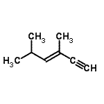 CAS#: 51006-92-9， (3E)-3,5-Dimethyl-3-Hexen-1-Yne