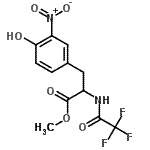 CAS#: 5106-00-3， Methyl 3-Nitro-N-(Trifluoroacetyl)Tyrosinate