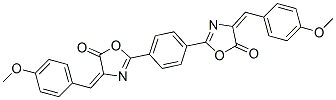CAS#: 51202-86-9， 2,2'-(1,4-Phenylene)Bis[4-[(4-Methoxyphenyl)Methylene]Oxazol-5(4H)-One]