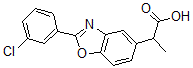 CAS#: 51234-29-8， 2-(3-Chlorophenyl)-alpha-Methyl-5-Benzoxazoleacetic Acid