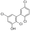 CAS 登录号：51274-67-0， 3-羟基-2,5,2',5'-四氯联苯