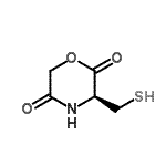 CAS 登录号：512802-56-1， (3S)-3-(巯基甲基)-2,5-吗啉二酮
