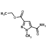 CAS#: 512808-34-3， Ethyl 5-Carbamoyl-1-Methyl-1H-Pyrazole-3-Carboxylate