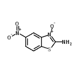 CAS#: 51287-65-1， 5-Nitro-1,3-Benzothiazol-2-Amine 3-Oxide