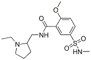 CAS#: 51489-20-4， N-((1-Ethyl-2-pyrrolidinyl)methyl)-2-methoxy-5-((methylamino)sulfonyl)benzamide