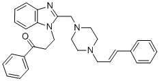 CAS 登录号：51493-19-7， 桂拉唑