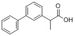 CAS 登录号：51498-07-8， alpha-甲基-3-联苯乙酸