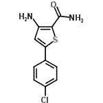 CAS#: 515142-45-7， 3-Amino-5-(4-Chlorophenyl)-2-Thiophenecarboxamide