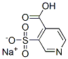 CAS 登录号：51591-64-1， 3-磺酸基异烟酸单钠盐