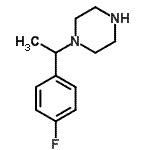 CAS#: 516447-52-2， 1-[1-(4-Fluorophenyl)Ethyl]Piperazine