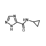 CAS 登录号：519018-61-2， N-环丙基-1H-1,2,4-三唑-5-甲酰胺
