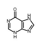 CAS 登录号：51953-04-9， 次黄嘌呤