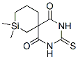 CAS#: 52-42-6， 8,8-Dimethyl-3-Thioxo-2,4-Diaza-8-Silaspiro[5.5]Undecane-1,5-Dione