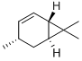 CAS#: 5208-50-4， (1R,4S)-4,7,7-Trimethylbicyclo[4.1.0]Hept-2-Ene