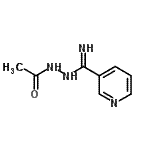 CAS#: 521267-62-9， N'-(3-Pyridinylcarbonoimidoyl)acetohydrazide