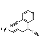 CAS 登录号：521982-53-6， 3-[(3E)-1-氰基-3-戊烯-1-基]异烟腈