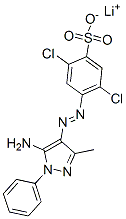 CAS#: 52236-73-4， Lithium 4-[(5-Amino-3-Methyl-1-Phenyl-1H-Pyrazol-4-Yl)Azo]-2,5-Dichlorobenzenesulphonate