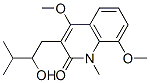 CAS#: 52306-35-1， 3-(2-Hydroxy-3-Methylbutyl)-4,8-Dimethoxy-1-Methyl -2 (1H)-Quinolinone