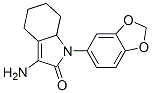 CAS#: 52480-74-7， 3-Amino-1-(1,3-Benzodioxol-5-Yl)-1,4,5,6,7,7alpha-Hexahydro-2H-Indol-2-One