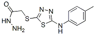 CAS#: 52494-24-3， (5-p-Tolylamino-[1,3,4]Thiadiazol-2-Ylsulfanyl)-Acetic Acid Hydrazide