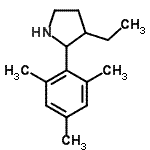 CAS#: 525537-27-3， 3-Ethyl-2-Mesitylpyrrolidine