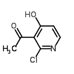 CAS#: 526193-61-3， 1-(2-Chloro-4-Hydroxy-3-Pyridinyl)Ethanone