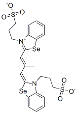 CAS#: 52685-95-7， 2-[2-Methyl-3-[3-(3-Sulphonatopropyl)-3H-Benzoselenazol-2-Ylidene]Prop-1-Enyl]-3-(3-Sulphonatopropyl)Benzoselenazolium