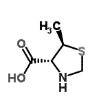 CAS#: 52686-78-9， (4R,5R)-5-Methyl-1,3-Thiazolidine-4-Carboxylic Acid