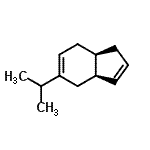 CAS 登录号：52782-89-5， (3aS,7aR)-5-异丙基-3A,4,7,7A-四氢-1H-茚