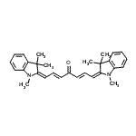 CAS#: 53115-03-0， (1E,2E,5E,7E)-1,7-Bis(1,3,3-Trimethyl-1,3-Dihydro-2H-Indol-2-Ylidene)-2,5-Heptadien-4-One