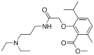 CAS#: 53206-92-1， 3-[3-(Diethylamino)Propylcarbamoylmethoxy]-p-Cymene-2-Carboxylic Acid Methyl Ester