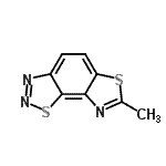 CAS#: 5321-76-6， 7-Methyl[1,3]Thiazolo[5,4-g][1,2,3]Benzothiadiazole