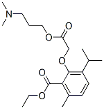 CAS#: 53251-82-4， 3-Isopropyl-6-Methyl-2-(3-Dimethylaminopropyloxycarbonylmethoxy)Benzoic Acid Ethyl Ester