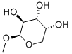 结构式 CAS# 5328-63-2, 甲基-beta-D-阿拉伯糖吡喃糖苷