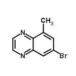 CAS#: 532934-95-5， 7-Bromo-5-Methylquinoxaline