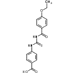 CAS#: 532944-33-5， 4-{[(4-Ethoxybenzoyl)Carbamothioyl]Amino}Benzoic Acid