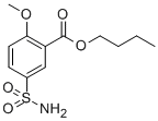 CAS#: 53371-99-6， Butyl 5-Sulphamoyl-o-Anisate