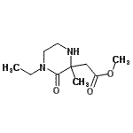 CAS#: 534603-52-6， Methyl (4-Ethyl-2-Methyl-3-Oxo-2-Piperazinyl)Acetate
