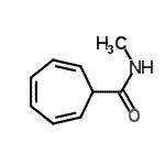 CAS 登录号：53486-75-2， N-甲基-2,4,6-环庚三烯-1-甲酰胺