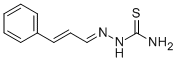 结构式 CAS# 5351-70-2, (3-苯基丙-2-烯亚基氨基)硫脲
