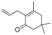 CAS 登录号：53543-47-8， 3,5,5-三甲基-2-(2-丙烯基)-2-环己烯-1-酮