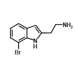 CAS#: 53590-68-4， 2-(7-Bromo-1H-Indol-2-Yl)Ethanamine