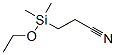 CAS#: 5360-07-6， 3-(Ethoxydimethylsilyl)Propiononitrile