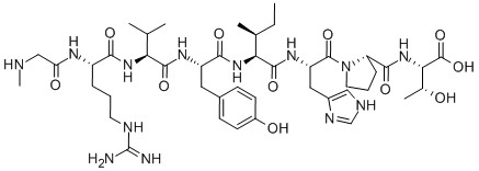 CAS#: 53632-49-8, (Sar1,Thr8)-Angiotensin II