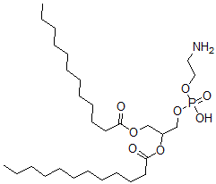 CAS#: 53695-34-4， 1,2-Dilauroylphosphatidylethanolamine