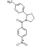 CAS#: 537677-87-5， [2-(4-Methylphenyl)-1,3-Thiazolidin-3-Yl](4-Nitrophenyl)Methanone