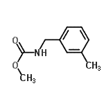 CAS 登录号：537698-87-6， N-(间甲苯基甲基)氨基甲酸甲酯