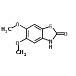 CAS#: 53827-52-4， 5,6-Dimethoxy-1,3-Benzothiazol-2(3H)-One
