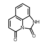 CAS 登录号：53868-01-2， 4H-咪唑并[4,5,1-Ij]喹啉-2,4(1H)-二酮